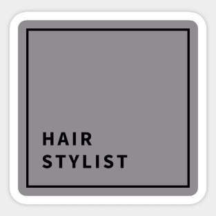 Hair Stylist Sticker